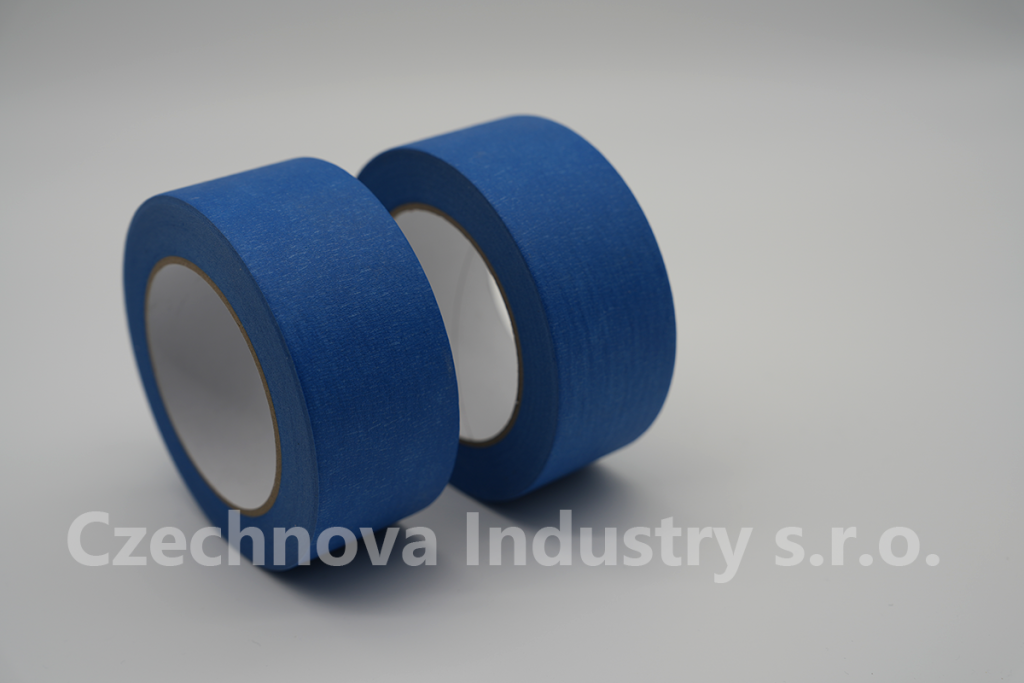 Painter's Masking Tape in Blue White Yellow Green Colors